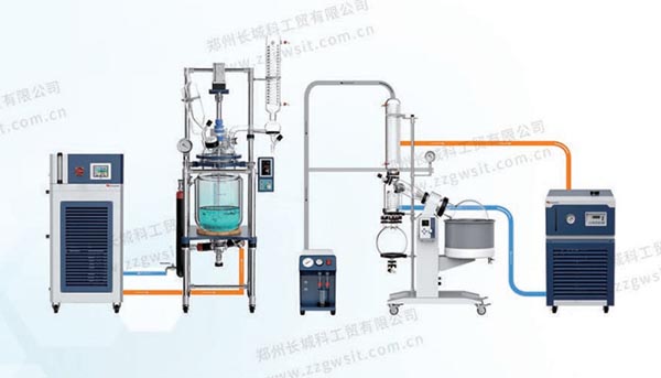 玻璃反应釜控温设备配套冷热一体机