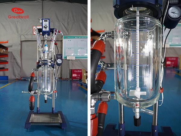 玻璃反应釜(单层、双层)厂家推荐